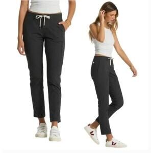 VUORI The Rise The Shine Ripstop Navy Cotton Elastane  VW401 -Women's Size Large